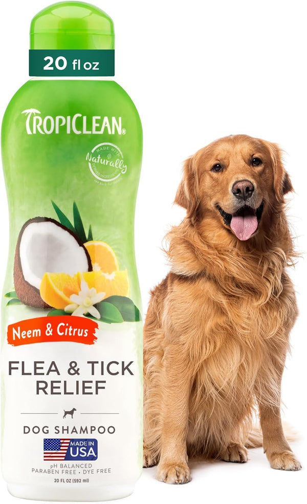 Tropiclean 2-In-1 Dog Shampoo and Conditioner, Moisturizing Dog Detangler, Puppy Safe, Made in the USA, Papaya Scent, Cat & Kitten Safe, 20Oz. | Moisturizing Detangler | Papaya Scent | Puppy, Cat & Kitten Safe | Made in USA23