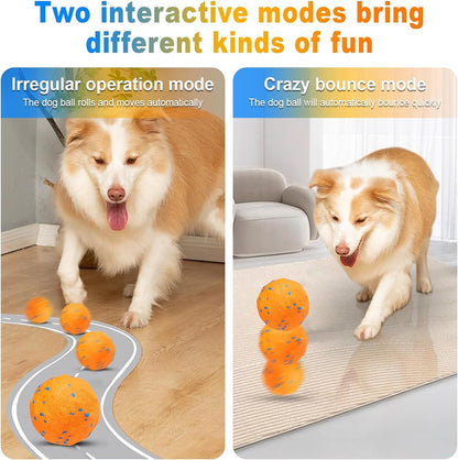 TVM Interactive Dog Toys Ball, Automatic Moving,Bouncing Chew Toys, E-TPU Material, Suitable for Large and Medium-Sized Dogs, Used for Boredom Relief Anddaily Training3