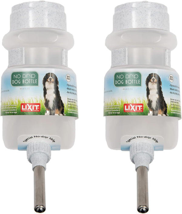 Lixit Top Fill Water Bottles for Dogs (44Oz), Assorted Color, 67103610