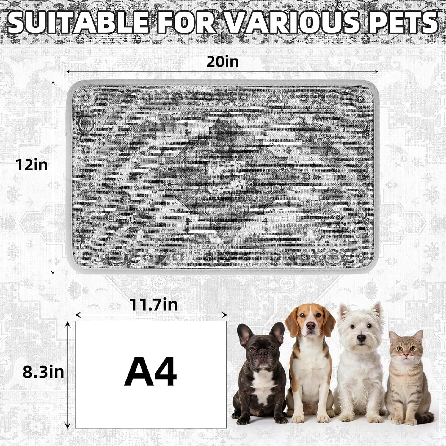 pupteck-dog-food-mat-absorbent-pet-feeding-bowl-mat-non-slip-dog-mat-for-food-and-water-quick-dry-no-stains-cat-placemats-pet-supplies-for-messy-drinkers-grey-12x20