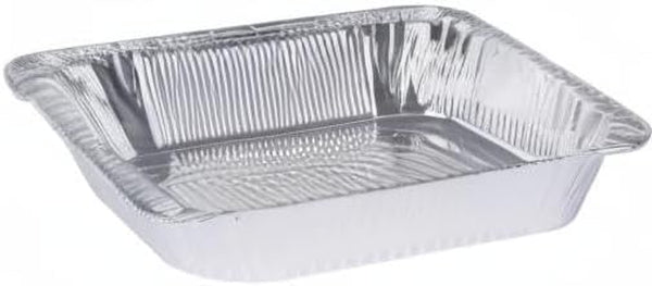 9X13 Inch Aluminum Foil Pans [30 Count] Half Size Deep | Thicker 37.4 Gauge, Food-Safe Tin Disposable Trays, Freezer-Safe, Oven, Grill & Smoker Use, Fully Recyclable10