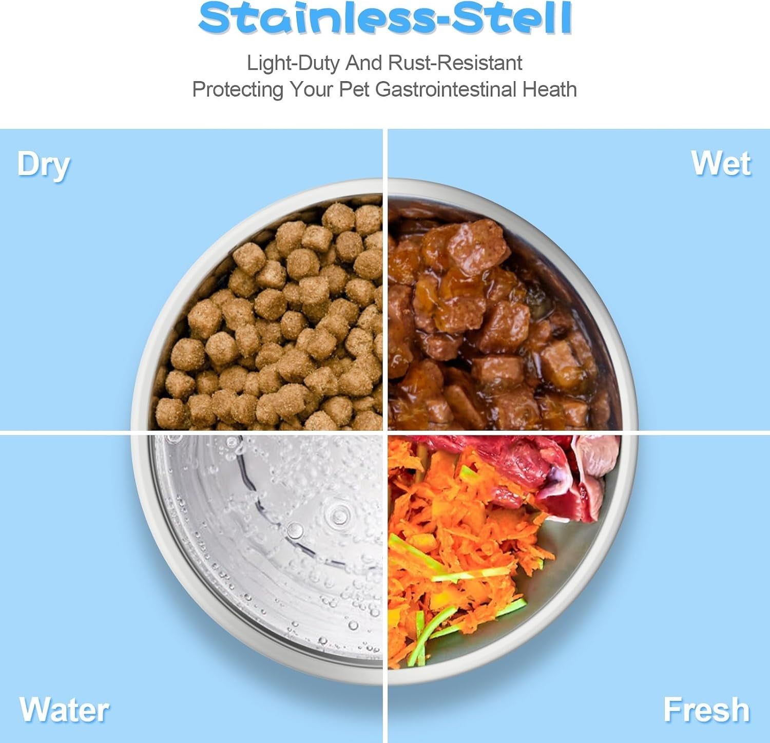 just-run-double-dog-cat-bowls-dog-cat-food-and-water-bowl-set-with-automatic-water-dispenser-bottle-super-big-detachable-stainless-steel-food-bowl-for-small-dogs-puppy-and-cats-kitten-rabbitblue
