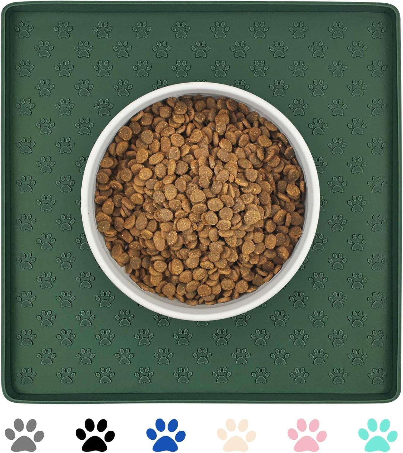 ptlom-pet-placemat-for-dog-and-cat-mat-for-prevent-food-and-water-overflow-suitable-for-small-medium-and-big-pet-18-12-grey-silicone
