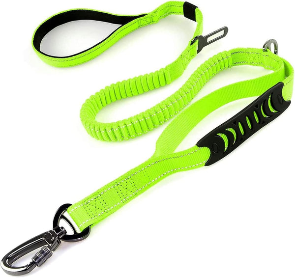 Heavy Duty Dog Leash and LED Light Set, LED Light with Nylon Stickers, Universal Glowing Accessories Easy to Attach Collar Leash and Harness, Safety LED Light up Band for Dogs at Night Walking8