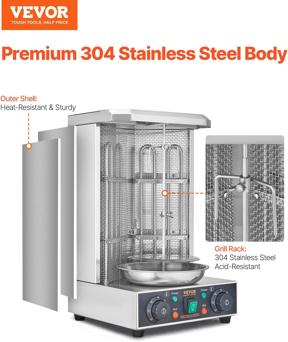shawarma-grill-machine-122-f-572-f-13lbs-capacity-chicken-shawarma-cooker-machine-with-2-burners-stainless-steel-electric-vertical-broiler-gyro-rotisserie-oven-for-home-and-commercial-use