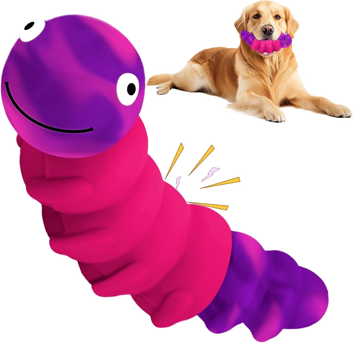 indestructible-dog-toys-for-aggressive-chewers-tough-chew-proof-toy-for-large-dogs-squeaky-rubber-chew-toy-with-beef-flavor-for-boredom-anxiety-relief-green