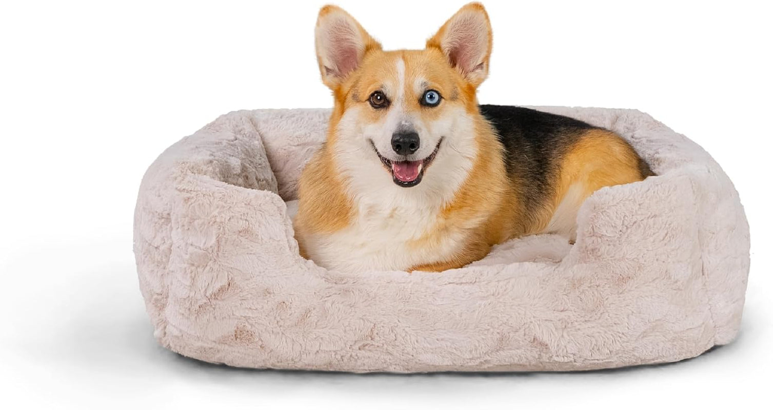 best-friends-by-sheri-lux-lounge-bed-calming-faux-fur-dog-bed-oyster-cream-medium-30-x-20