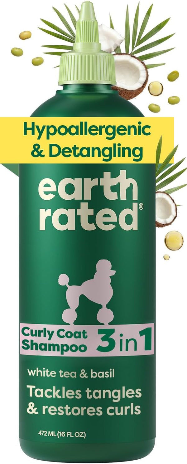 Earth Rated Deshedding Hypoallergenic Dog Shampoo & Conditioner, 16 Oz | 3-In-1, Shampoo & Conditioner for Dogs & Puppies, Deodorizing, 98.5% Natural Origin Ingredients11