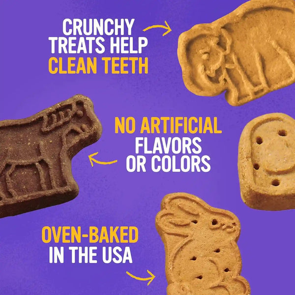 Blue Dog Bakery Natural Dog Treats, More Crunch Large, Assorted Flavors, 18Oz Box, 1 Box3