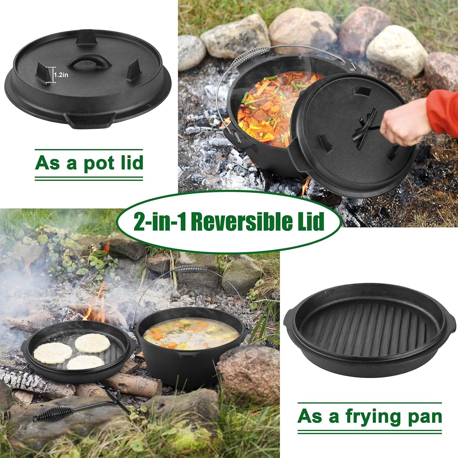 5qt-cast-iron-dutch-oven-with-stainless-steel-scrubber-2-in-1-pre-seasoned-camping-pot-heavy-duty-campfire-pot-with-feet-for-outdoor-stovetop-griddle-cooking-baking-roasting-stewing