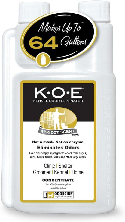 Odorcide K.O.E. Fresh Scent Odor Eliminator Concentrate – for Strong Odor on Cages, Floor, & More – Non-Enzymatic for Home & Dog Kennel – Home & Pet Supplies (1 Gal)10