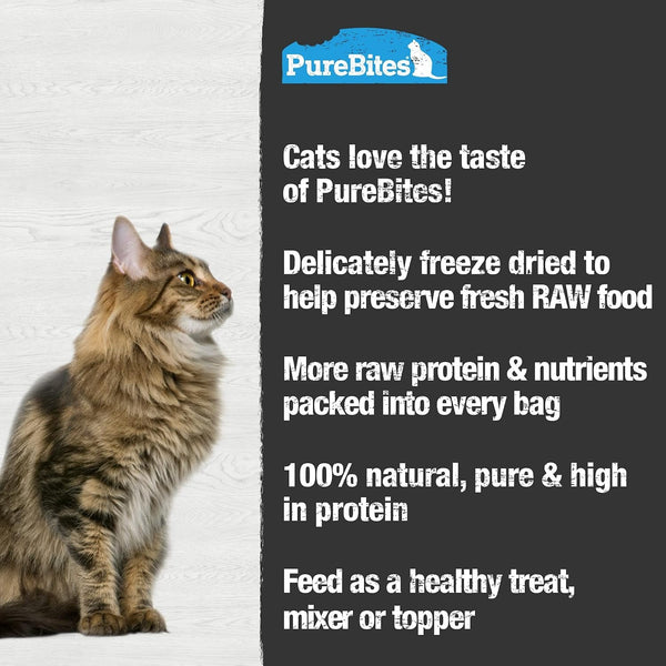 Purebites Tuna Freeze Dried Cat Treats, 0.88Oz | 25G - Value Size5