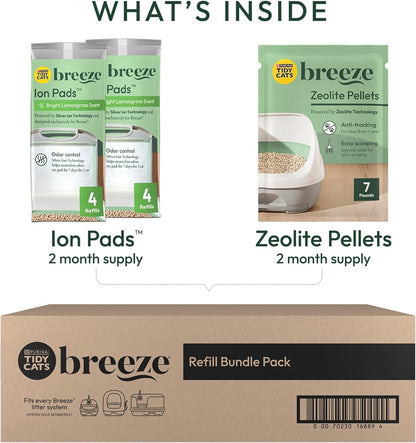 Purina Tidy Cats Breeze Litter System Cat Refill Bundle - 7.91 Lb. Box9