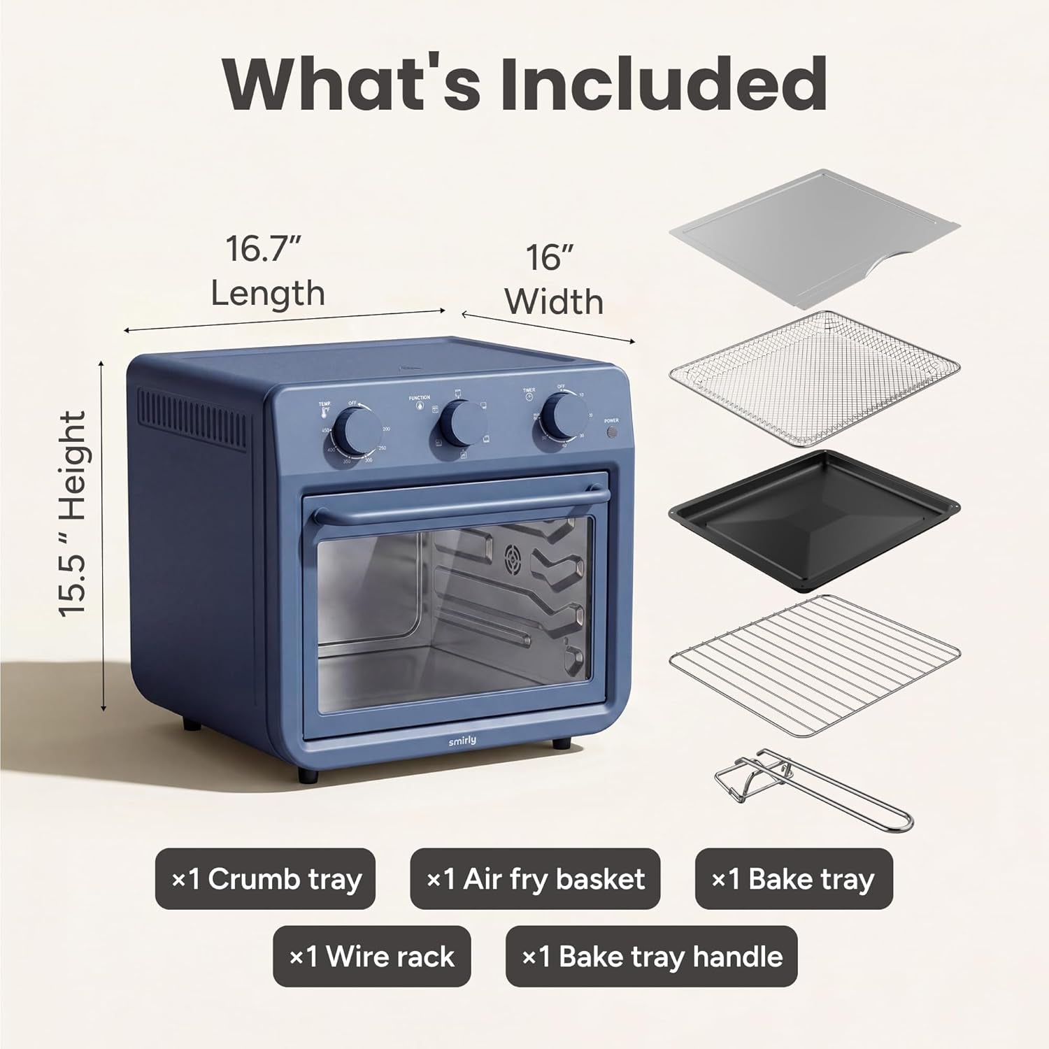 6-in-1-air-fryer-toaster-oven-combo-27qt-toaster-oven-blue-toaster-ovens-countertop-for-toast-roast-bake-broil-reheat-and-warm-fits-12-pizza-4-lb-turkey-6-toast