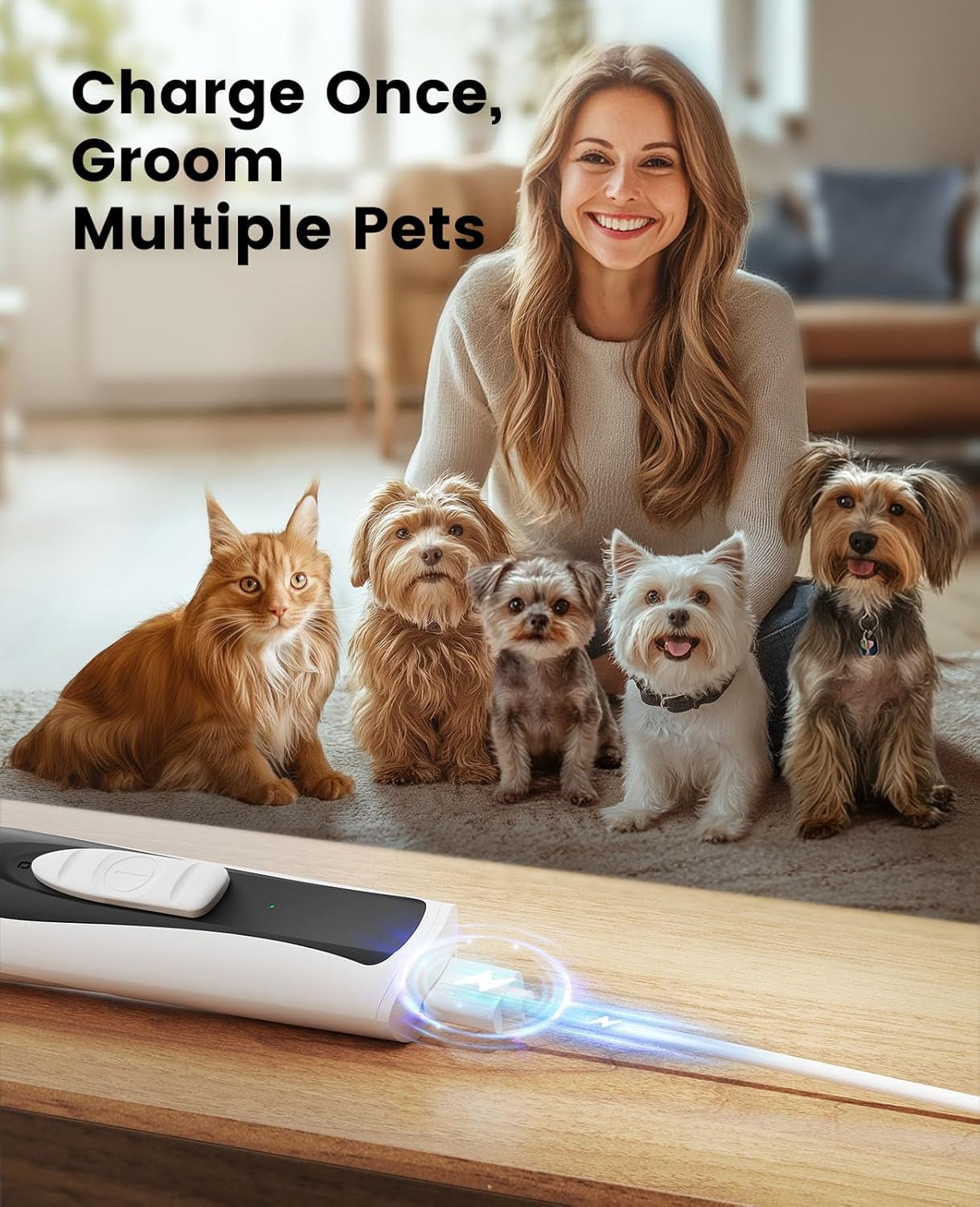 oneisall-low-noise-dog-paw-trimmer-with-led-light-35db-quiet-0-8inch-safe-blade-for-paws-ears-face-rump-cordless-pet-paw-grooming-clippers-for-dogs-cats