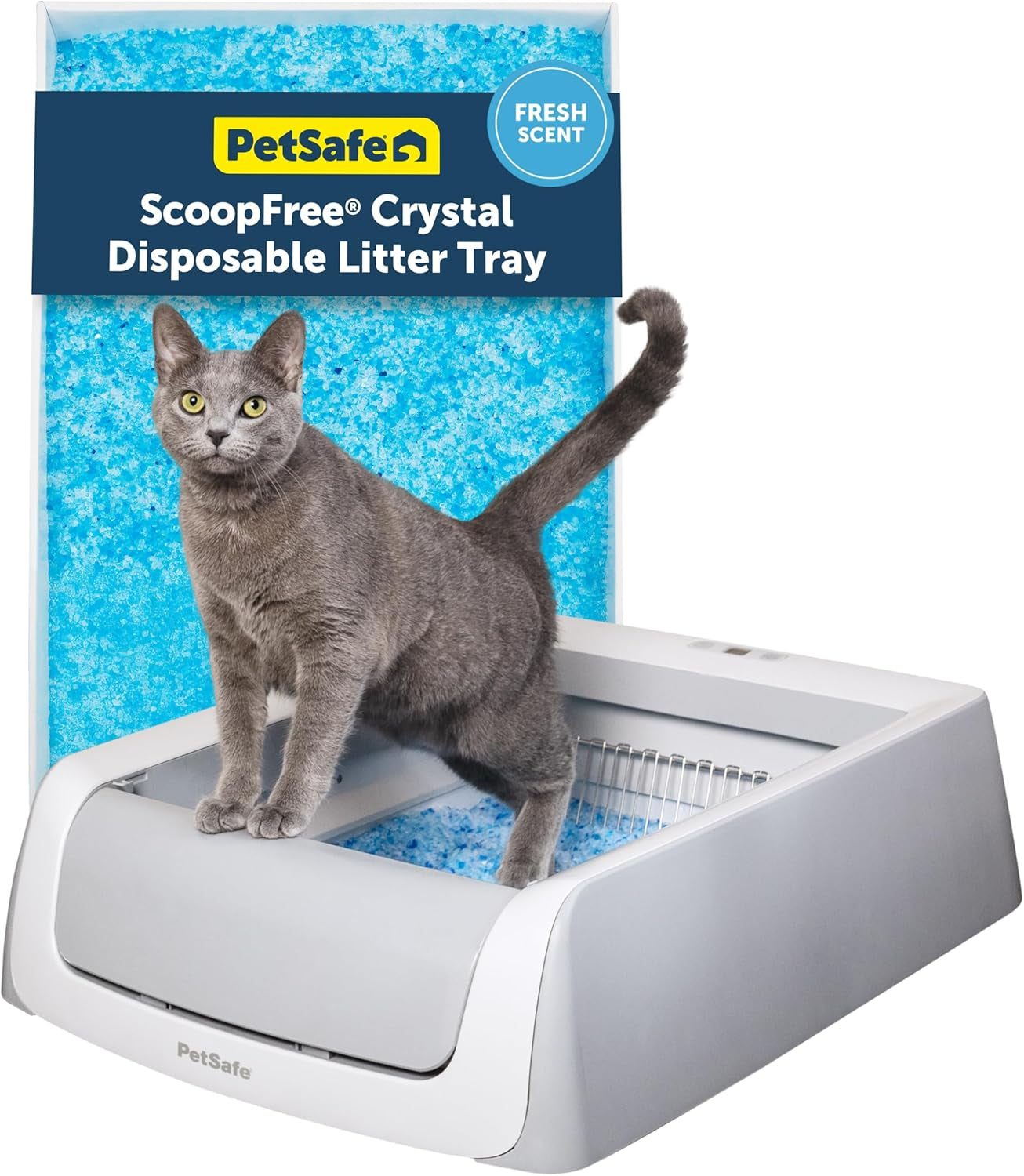 petsafe-scoopfree-crystal-pro-legacy-self-cleaning-litter-box-uncovered-hands-free-automatic-cleaning-advanced-odor-control-health-counter-display-includes-1-disposable-crystal-litter-tray