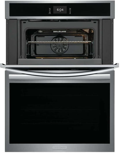 Gallery 30 in Electric Built-In Wall Oven & Microwave Combination W/Total Convection, Smudgeproof Black Stainless Steel7