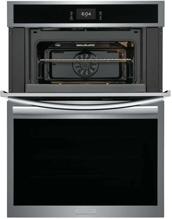 Gallery 30 in Electric Built-In Wall Oven & Microwave Combination W/Total Convection, Smudgeproof Black Stainless Steel7
