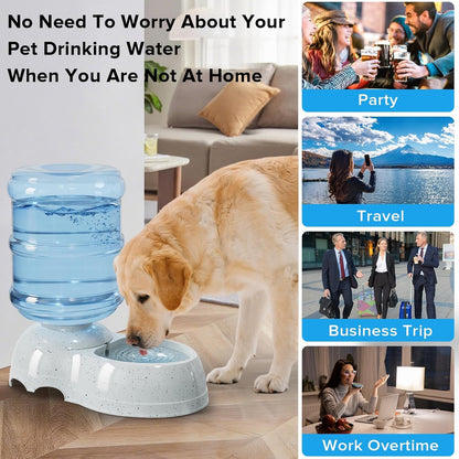 3 Gallon Large Dog Water Dispenser, Automatic Gravity Water Bowl for Dogs4