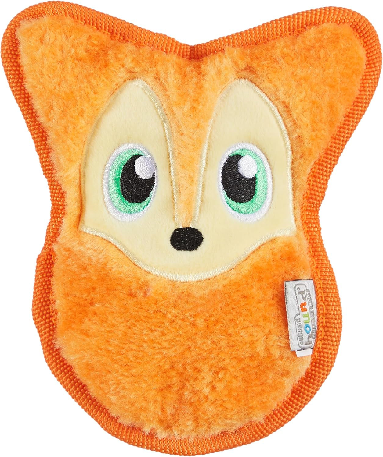 outward-hound-durablez-minis-squeaky-plush-dog-toy-no-stuffing-for-less-mess-interactive-tough-jumbo-squeaker-puppies-small-dogs-pig-6-8