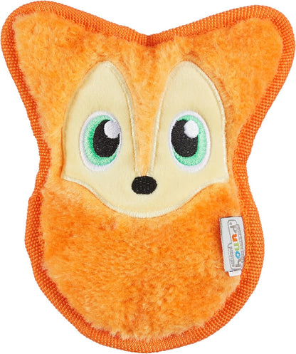 Outward Hound Durablez Minis – Squeaky Plush Dog Toy, No Stuffing for Less Mess, Interactive & Tough, Jumbo Squeaker, Puppies & Small Dogs, Pig, 6.8"7