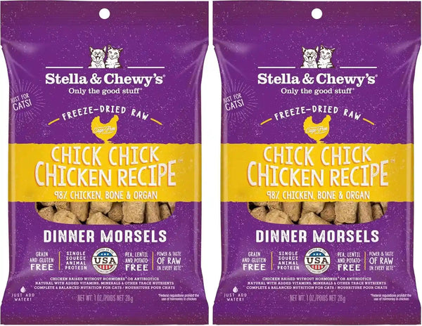 Stella & Chewy'S Freeze-Dried Raw Cat Dinner Morsels - Premium Chicken Recipe with 98% Cage-Free Meat & Organs - Natural Grain-Free Cat & Kitten Food - Made in USA - 3.5 Oz21
