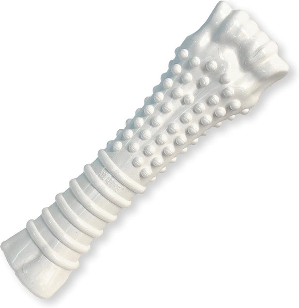Nylabone Original Bone Power Chew Toys for Dogs, Durable & Tough Dog Toys for Aggressive Chewers, Long Lasting Chicken, Bacon, and Peanut Butter Flavor, Small - up to 25 Lbs, 1 Count | Peanut Butter, Chicken, and Bacon Flavor, Durable Dog Toys for Aggressive Chewers, Helps Clean Teeth, for Dogs up to 25 Lbs25