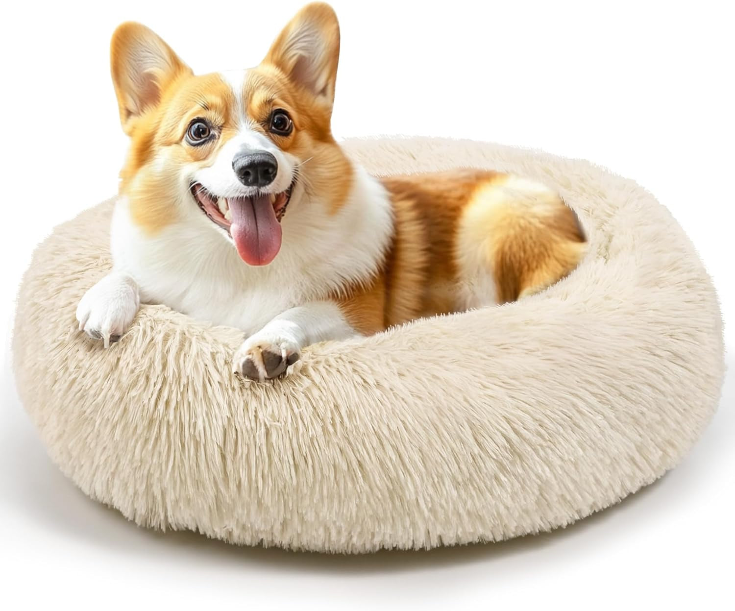 hoewina-dog-cat-bed-for-indoor-cats-20in-calming-donut-bed-for-puppy-and-kitten-washable-round-fluffy-pet-bed-for-small-medium-dogs-and-cats-light-grey