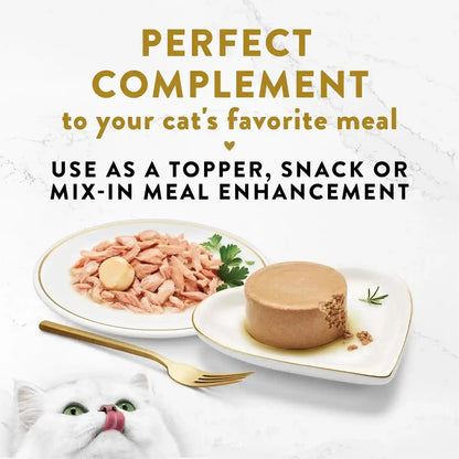 Purina Fancy Feast Appetizers, Tuna with Scallop Topper, 1.1 Oz, 10-Pack4