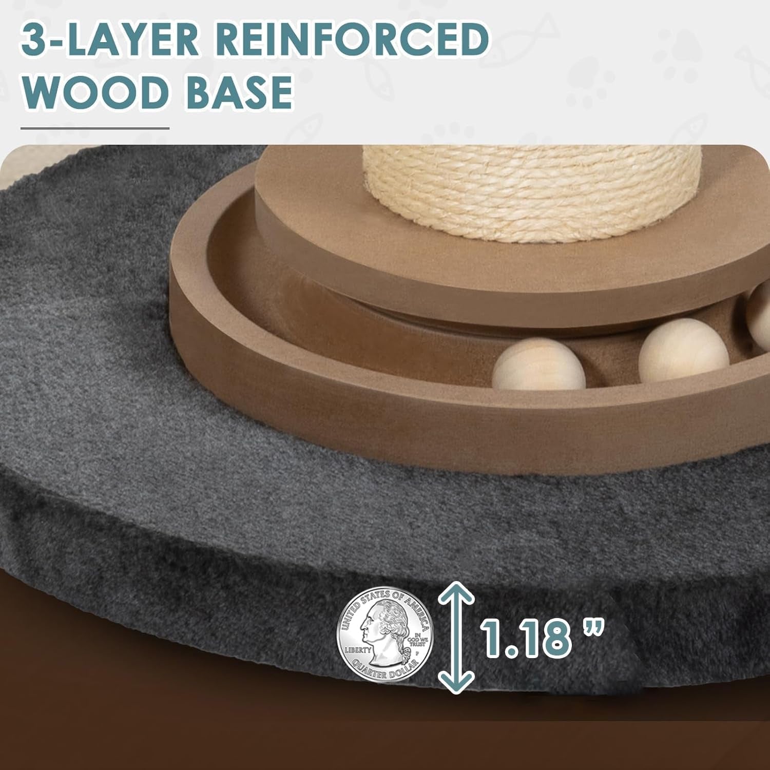 heavy-duty-cat-scratching-post-35-inch-tall-cat-scratcher-cat-tree-tower-with-hanging-ball-for-indoor-cats-adults-sisal-scratching-post-with-toys