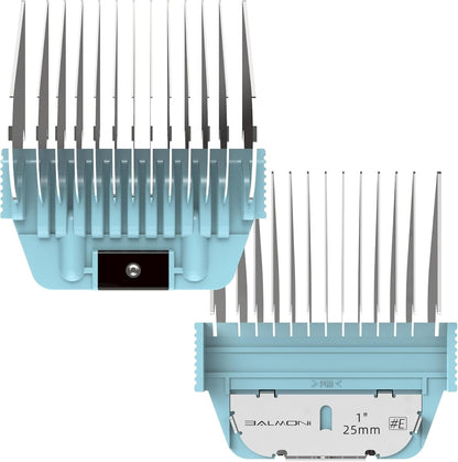 Stainless Steel A5 Wide Guide Comb – Metal Attachment for A5 Wide Blades, Compatible with Wahl KM, Andis, Oster, Heiniger – Smooth & Durable Grooming Guard (6Mm - 1/4")9