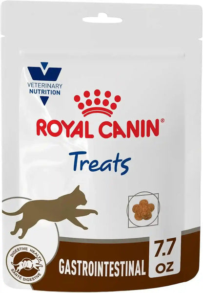 ROYAL CANIN Veterinary Diet Feline Gastrointestinal Treats Adult Dry Cat Food, 7.7 Oz. Bag1