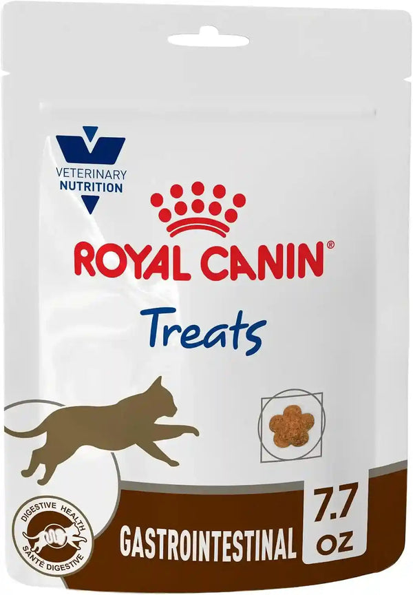 ROYAL CANIN Veterinary Diet Feline Gastrointestinal Treats Adult Dry Cat Food, 7.7 Oz. Bag1