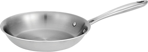 Boston Tri-Ply Clad Stainless Steel 8-Inch Small Frying Pan | Induction-Ready Skillet, Dishwasher-Safe, Nsf-Certified1
