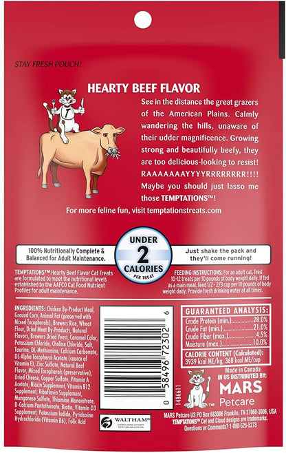 Temptations Cat Treats Temptations Huge Variety Pack, All 9 Flavors: Chicken, Medley, Turkey, Tuna, Catnip Fever, Beef, Surfer, Cookout 1 Pet Paws Notepad (9 Bags Total, 3 Ounces Each), 10 Piece Set6