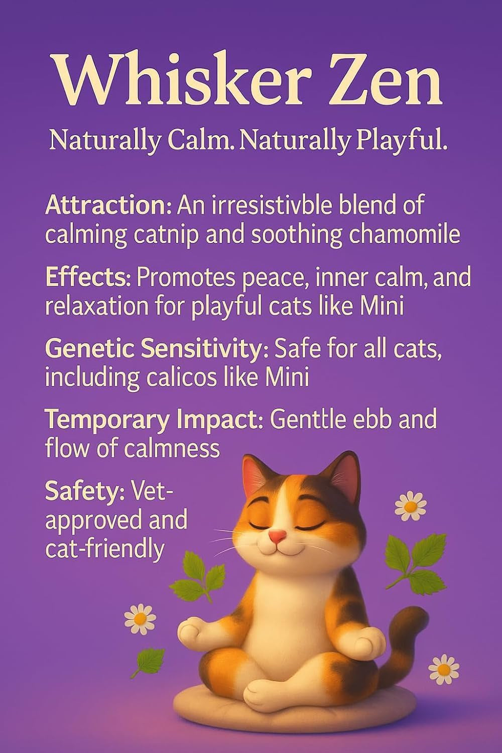 whisker-zen-natural-catnip-and-chamomile-blend-for-cats-calming-herbal-mix-4oz-bag