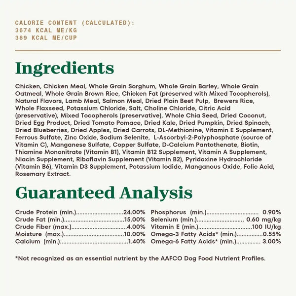 Nutro Ultra Dry Dog Food, Chicken, Lamb & Salmon Recipe, 30 Lb | Trio of Proteins, Blend of 14 Superfoods, Omega 3 & 6 for Radiant Coat, Antioxidants for Immunity, Natural Fiber, Non-Gmo7