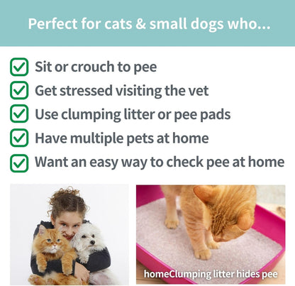 Cat Urine Collection Kit (6-Pack) – Clean Catch Urine Sample Tray for Cats & Small Dogs – Disposable Pet Urine Collector Tray – No Special Litter Needed – Made in Japan6