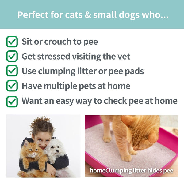Cat Urine Collection Kit (6-Pack) – Clean Catch Urine Sample Tray for Cats & Small Dogs – Disposable Pet Urine Collector Tray – No Special Litter Needed – Made in Japan6