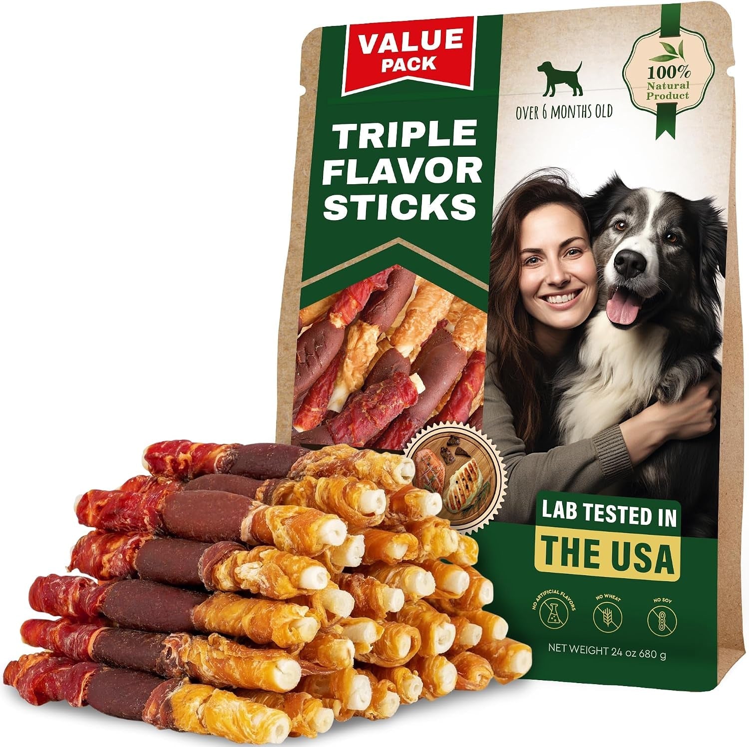 beloved-pets-dog-treats-rawhide-bones-wrapped-chicken-and-duck-pet-chews-sticks-for-large-medium-small-breeds-long-lasting-chewers-snacks-puppy-treats