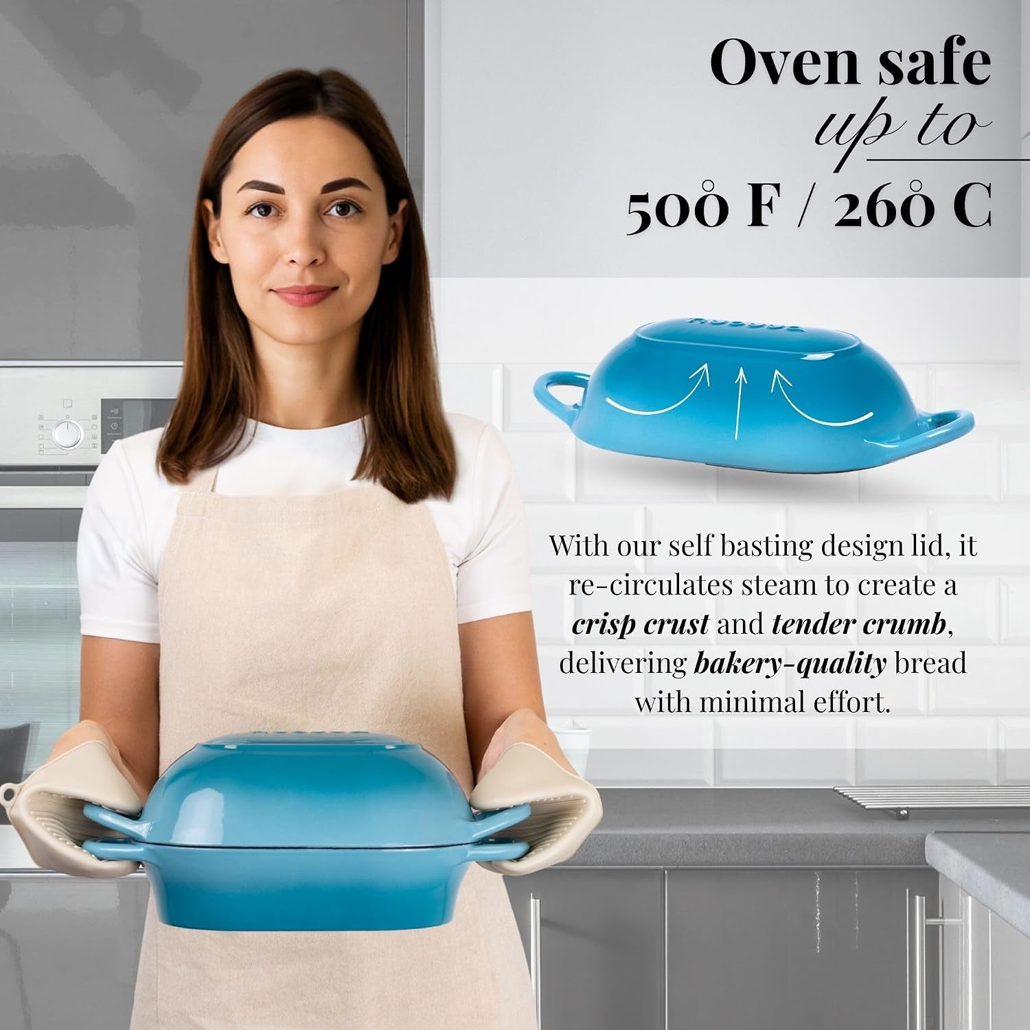 dutch-oven-for-sourdough-bread-baking-enamelled-cast-iron-bread-loaf-pot-oven-safe-non-stick-bread-pot-rectangular-light-blue-24cm-x-16cm-by