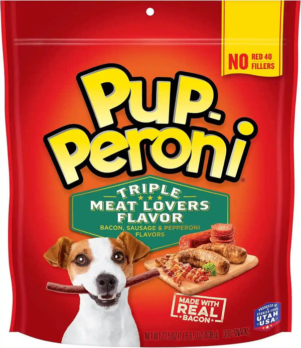 Pup-Peroni Dog Treats, Original Bacon Flavor, 22.5 Ounce, Made with Real Bacon12