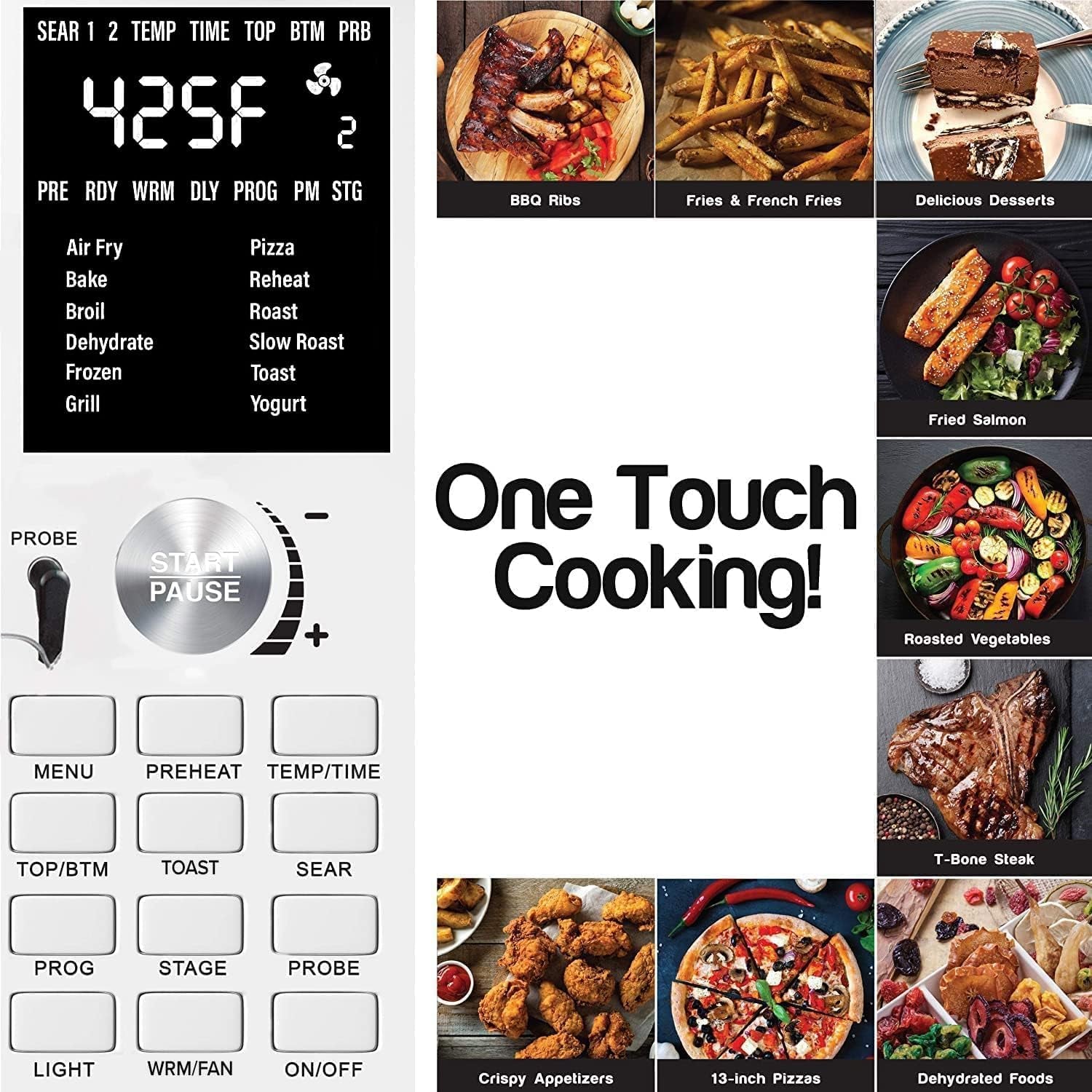 bravo-air-fryer-toaster-smart-oven-12-in-1-countertop-convection-30-qt-xl-capacity-50-500-f-temperature-controls-top-and-bottom-heater-adjustments-0-100-brushed-stainless-steel-look
