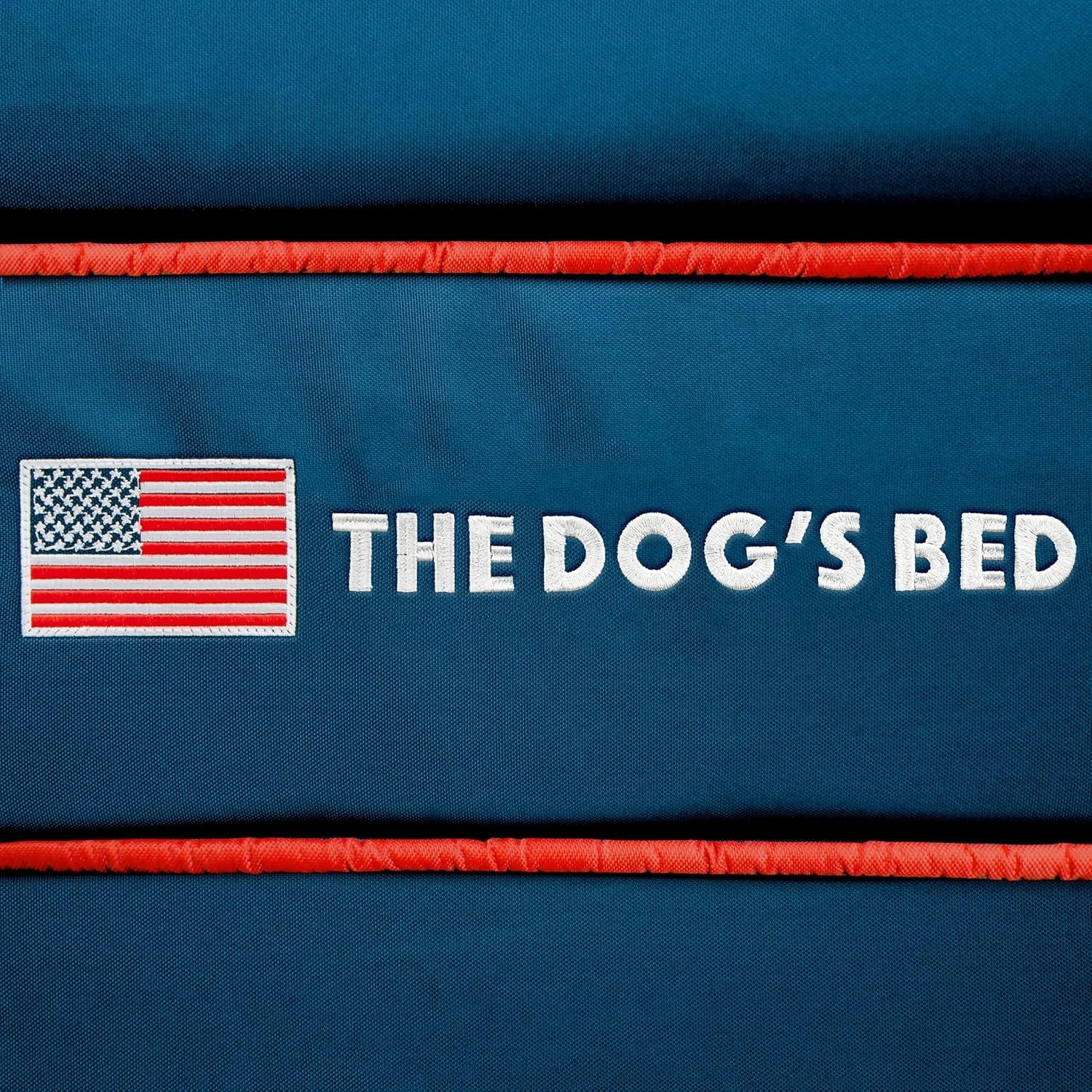 the-dog-s-bed-orthopedic-memory-foam-dog-bed-with-bolsters-for-large-dogs-high-density-support-mattress-low-front-entry-removable-washable-cover-oxford-fabric-blue-with-dark-red-trim-large