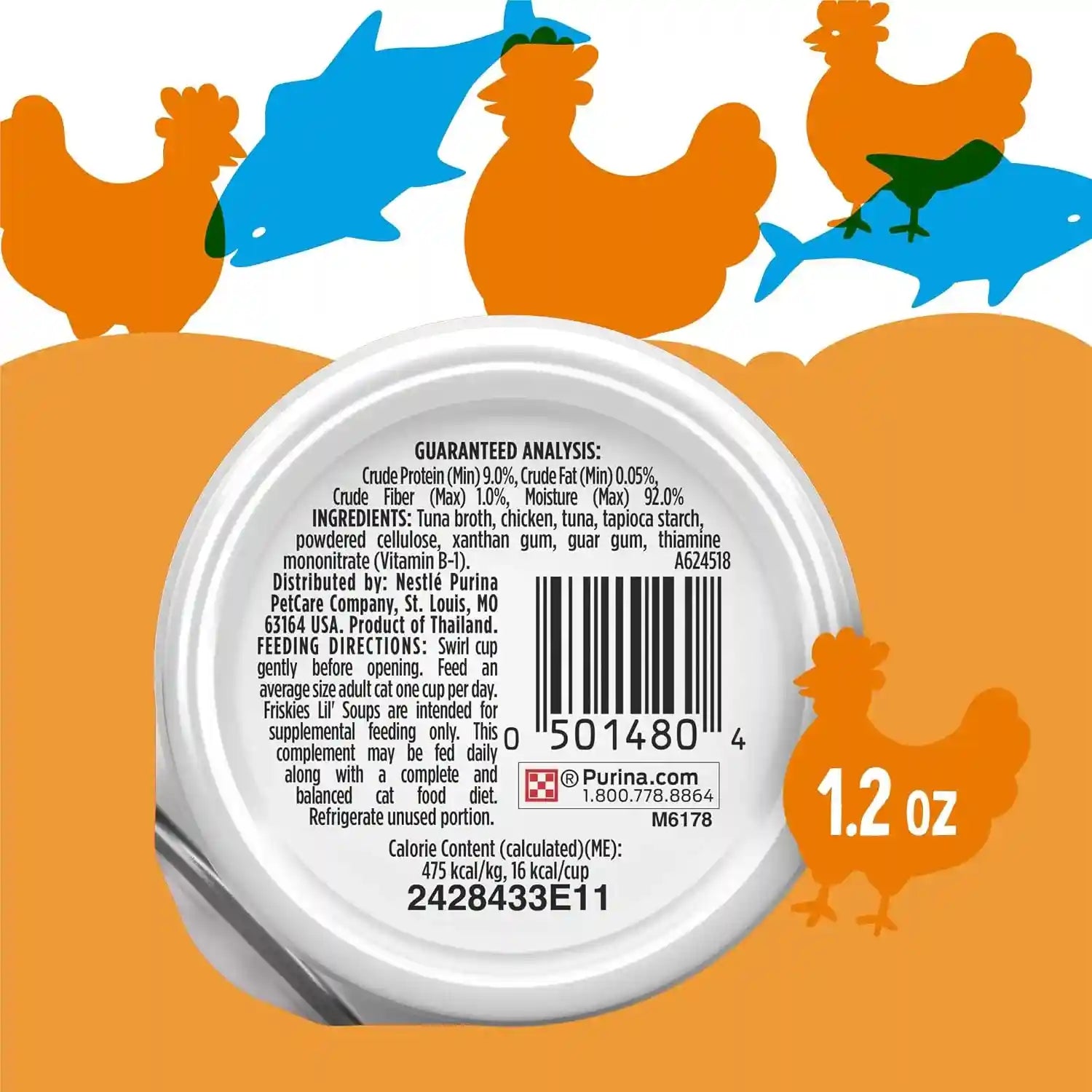 purina-friskies-natural-grain-free-wet-cat-food-lickable-cat-treats-lil-soups-flaked-chicken-pack-of-8-1-2-oz-tubs