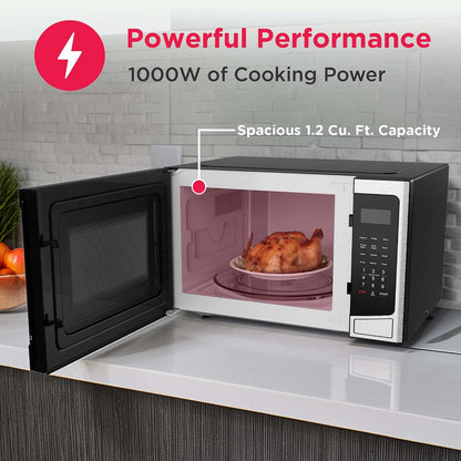 FRIGIDAIRE Microwave Oven, Inverter Technology, Multi Function, Programmable, 1.1 Cu Ft 1000-Watt6