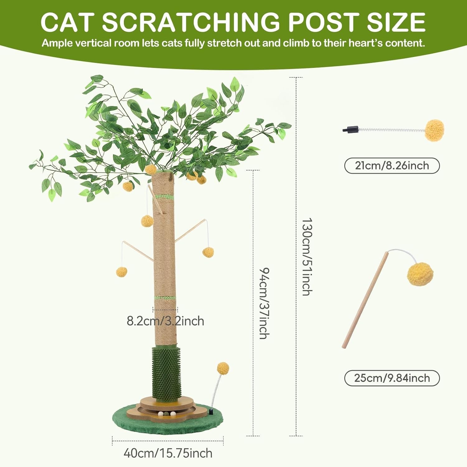 tall-cat-scratching-post-51-inch-sisal-rope-cat-scratcher-tree-for-indoor-cats-kittens-and-large-cats-to-stretch-scratch-play-and-self-groom-suitable-for-living-rooms-and-cat-spaces