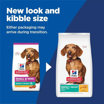 Hill'S Science Diet Adult Perfect Weight Small & Mini Dry Dog Food | #1 Veterinarian Recommended, Chicken Recipe, 4 Lb. Bag2