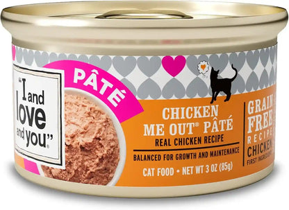 I and LOVE and YOU, Cat Food Variety, 3 Ounce, 12 Pack25
