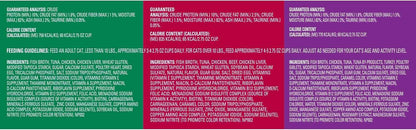 Meow Mix Poultry & Beef Favorites, Wet Food Variety Pack, 24 Cups9